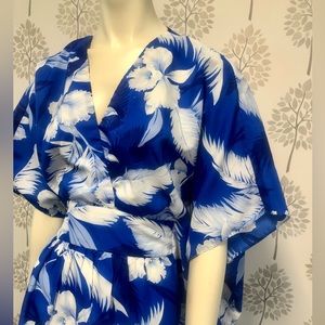 Vintage Hawaiian Kimono Dress